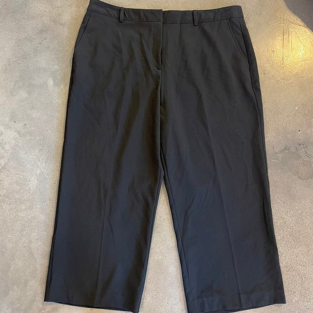 Briggs New York Black trouser dress pants business casual womens slacks size 16